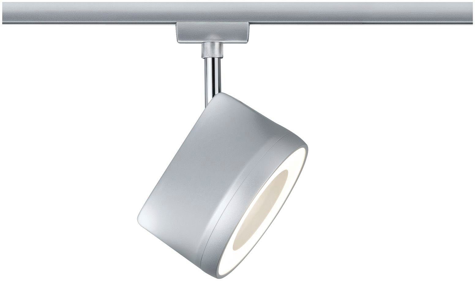 Paulmann Schienensystem-Leuchten URail Schienenspot Arena 800lm 14W 2700K 230V Schwarz matt, Chrom, LED fest integriert, Warmweiß, Einzelspot, dimmbar
