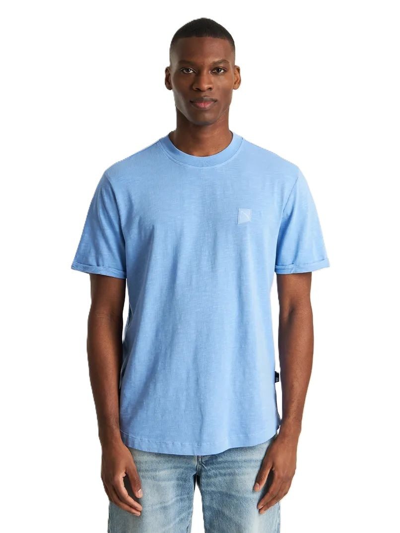 CHASIN' T-Shirt BRODY SLUB - Regular Fit Kurzarmshirt im Used Look