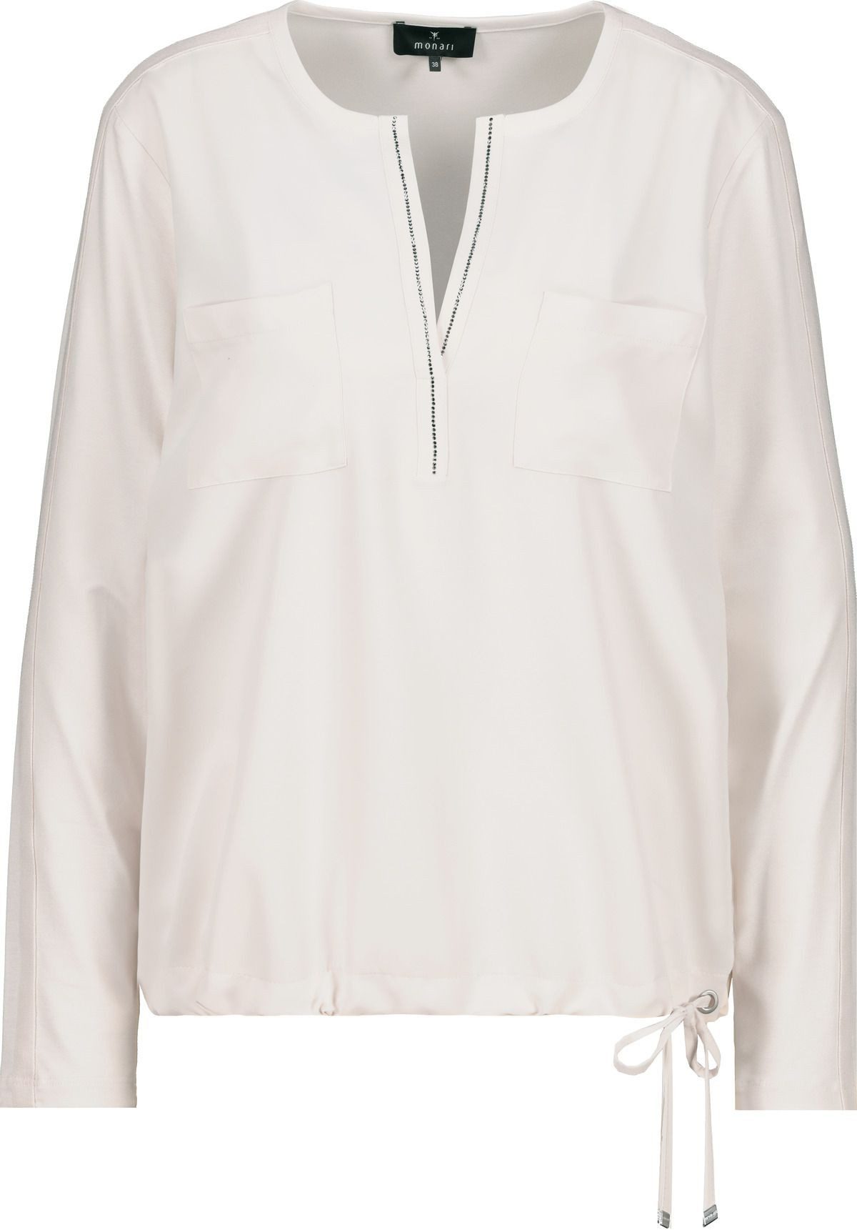 T-Shirt Satinbluse
