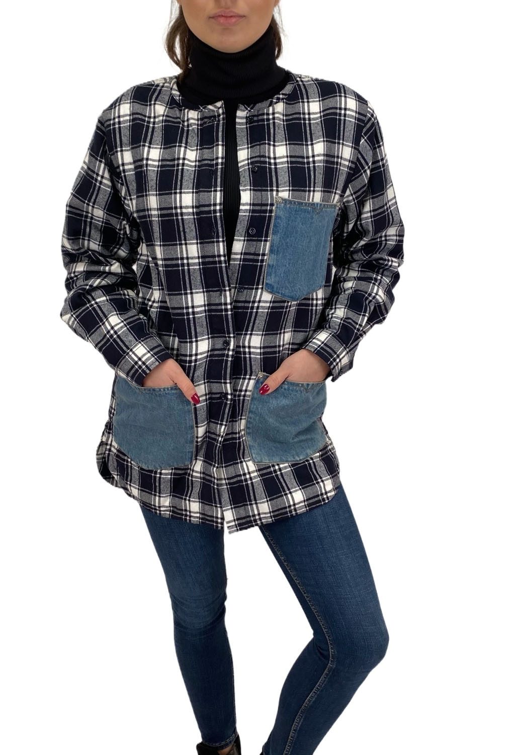 Diesel Langjacke Diesel Damen G-Gabri Giacca Longjacke Arbeitsjacke