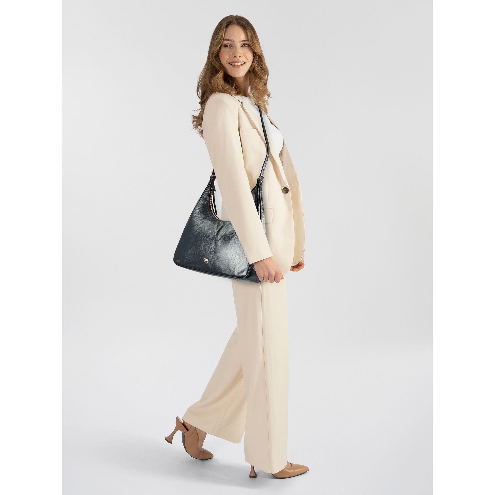 PINKO Schultertasche Miss Pinko Classic, Leder