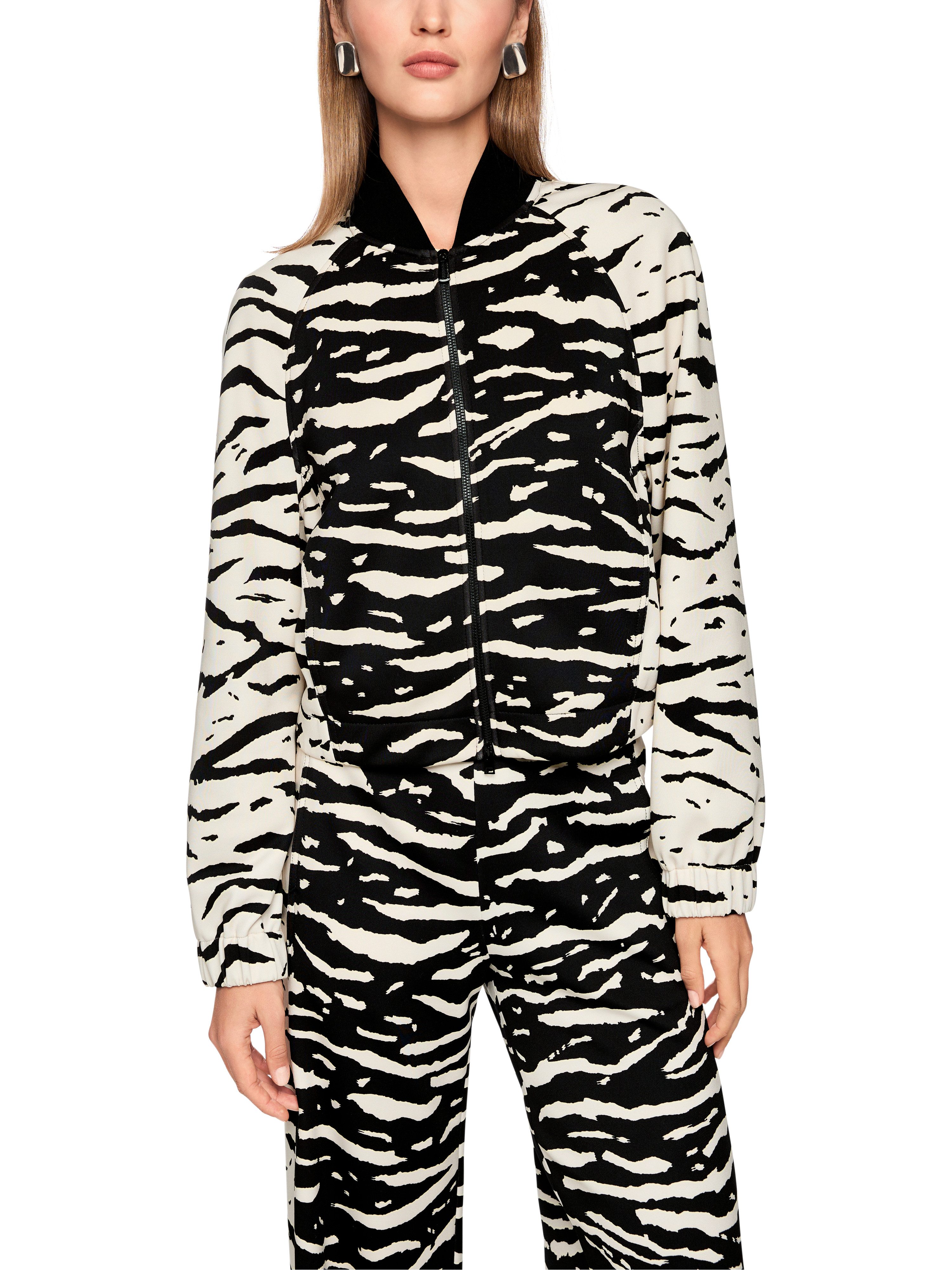 Marc Cain Blouson Tiger Mania Premium Damenmode mit Animal Print