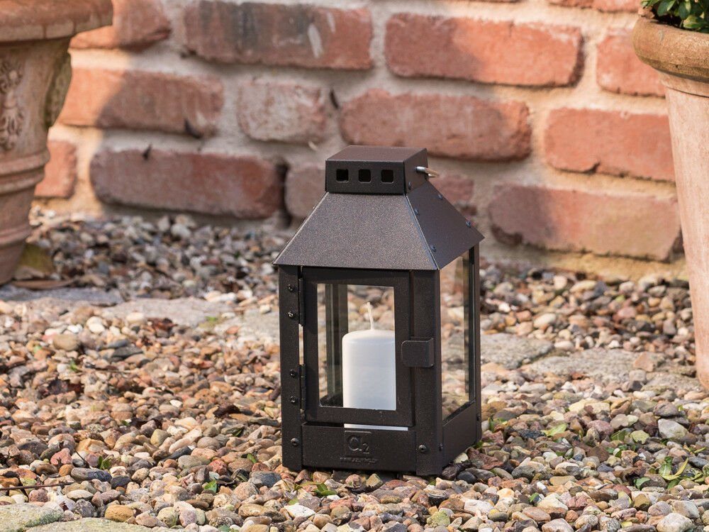 A2 Living Kerzenhalter A2 Living Allwetter Laterne MICRO Schwarz 25 cm