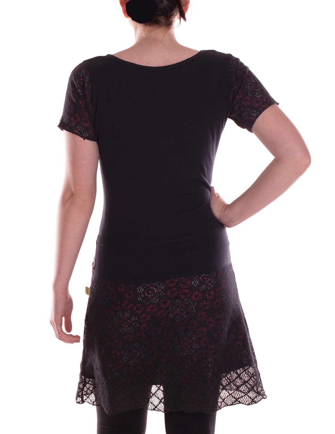 Vishes Sommerkleid Damen A-Linie Kleid Baumwolle günstig online kaufen