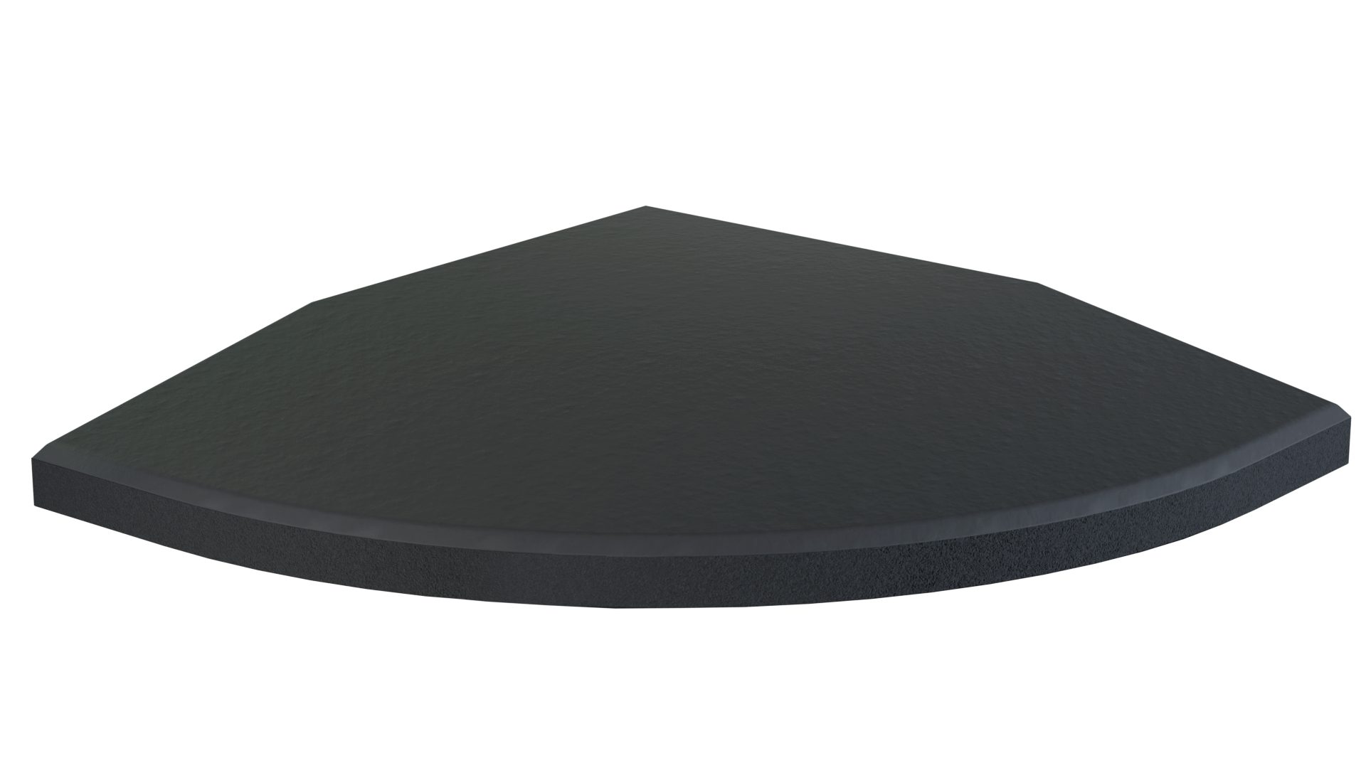 Flow Fitness Bodenschutzmatte Flow Fitness Eckprofil für Gummifliesen 2 cm SBR