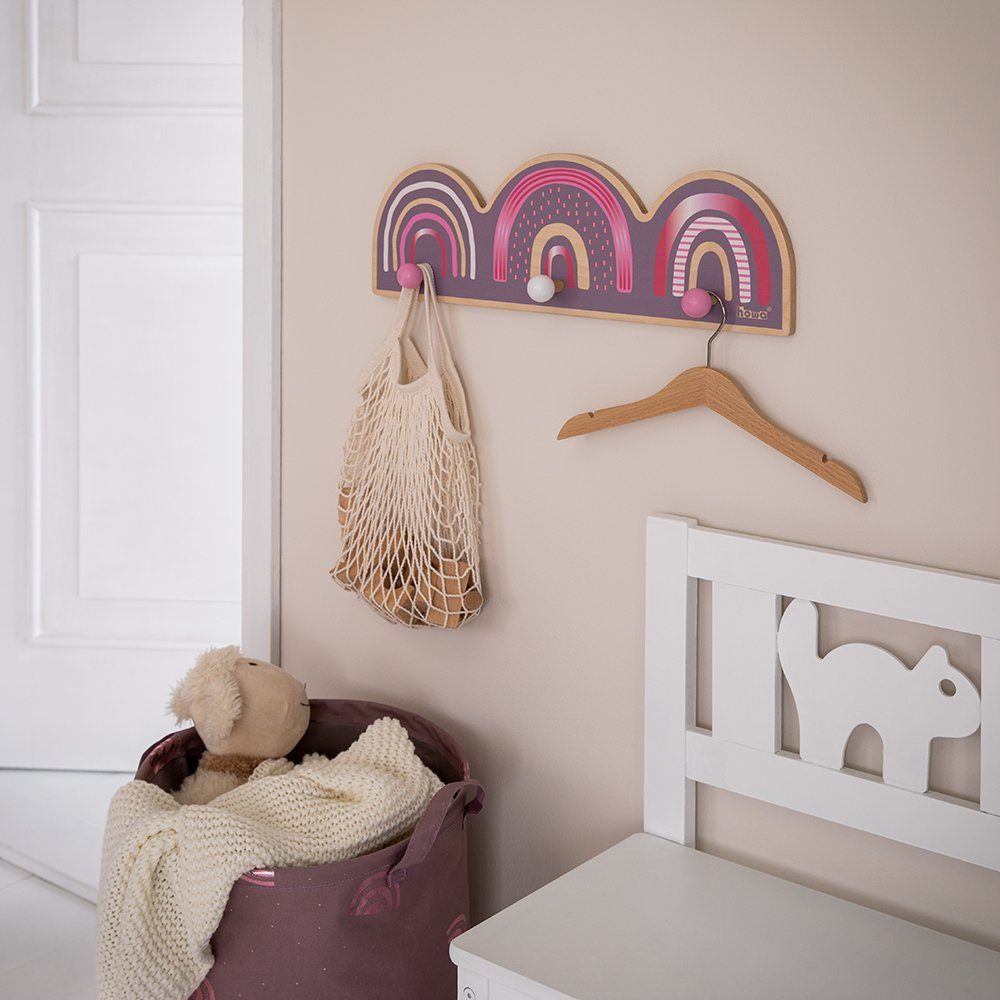 howa Garderobe rainbow, Wandgarderobe für Kinder aus Holz