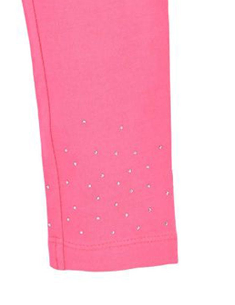BONDI Trachtenlederhose BONDI Baby Mädchen Leggings mit Glitzersteinen 362