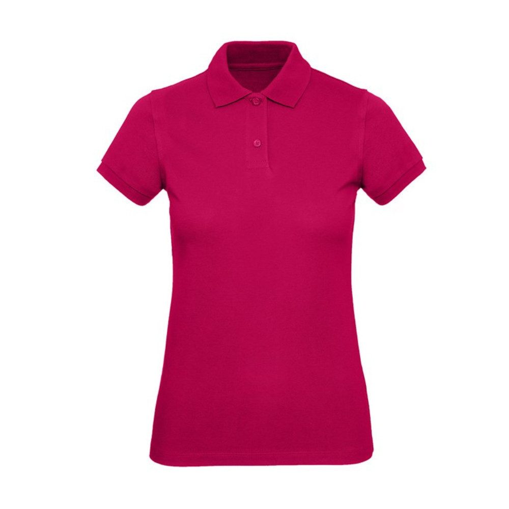 Poloshirt Damen Slim Fit Polohemd aus Baumwolle