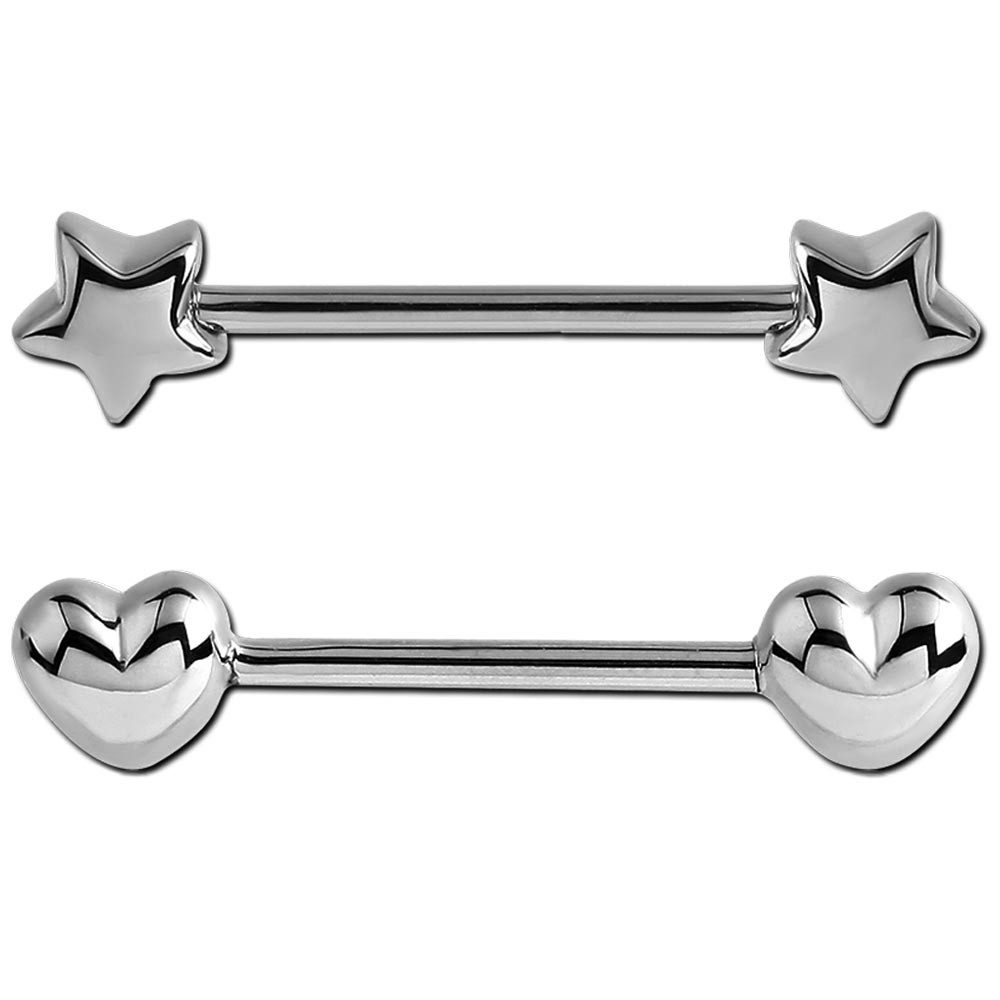 viva-adorno Brustwarzenpiercing Nippelpiercing Brustpiercing Barbell Pierci günstig online kaufen