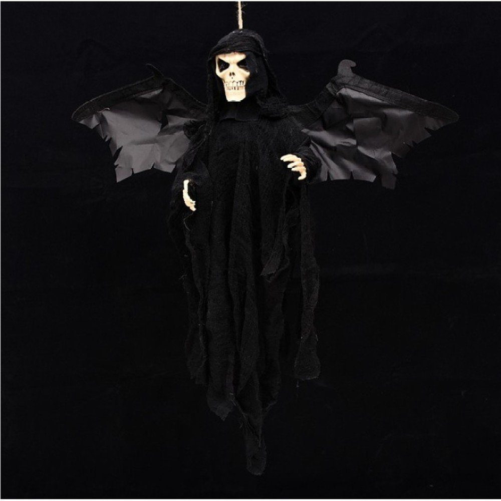 GelldG Dekoobjekt Gruseliges hängendes Skelett zum Totenkopf Aufhängen Geist