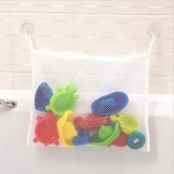 Lubgitsr Badespielzeug Spielzeugnetz Badewanne, Badewannenspielzeug Aufbewahrung