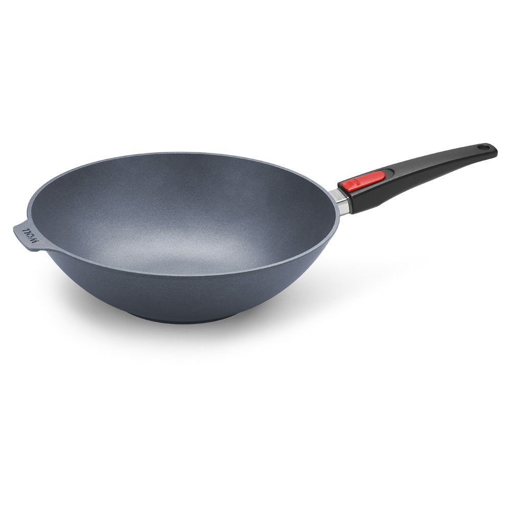 Aluminium-Handguss Diamond (Pfannen) WOLL Lite Wok Bratpfanne cm, 32 WOLL