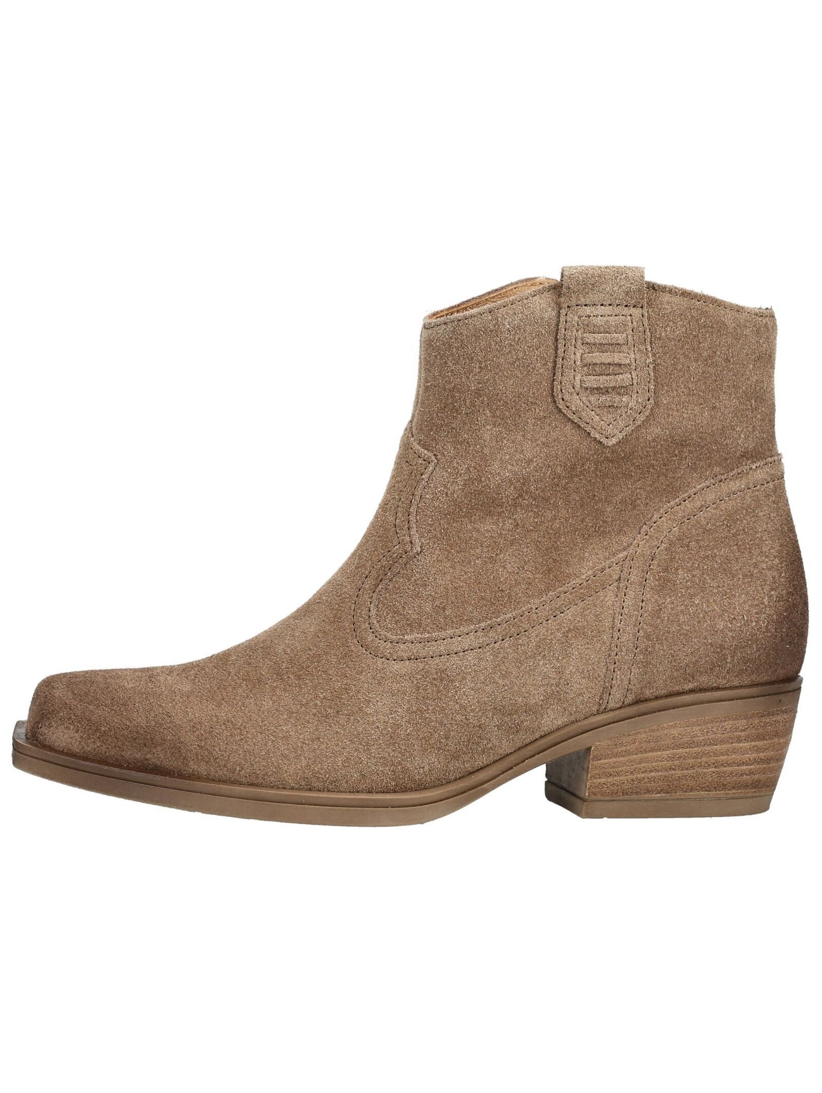 Gabor Gabor Stiefelette Veloursleder Bikerboots