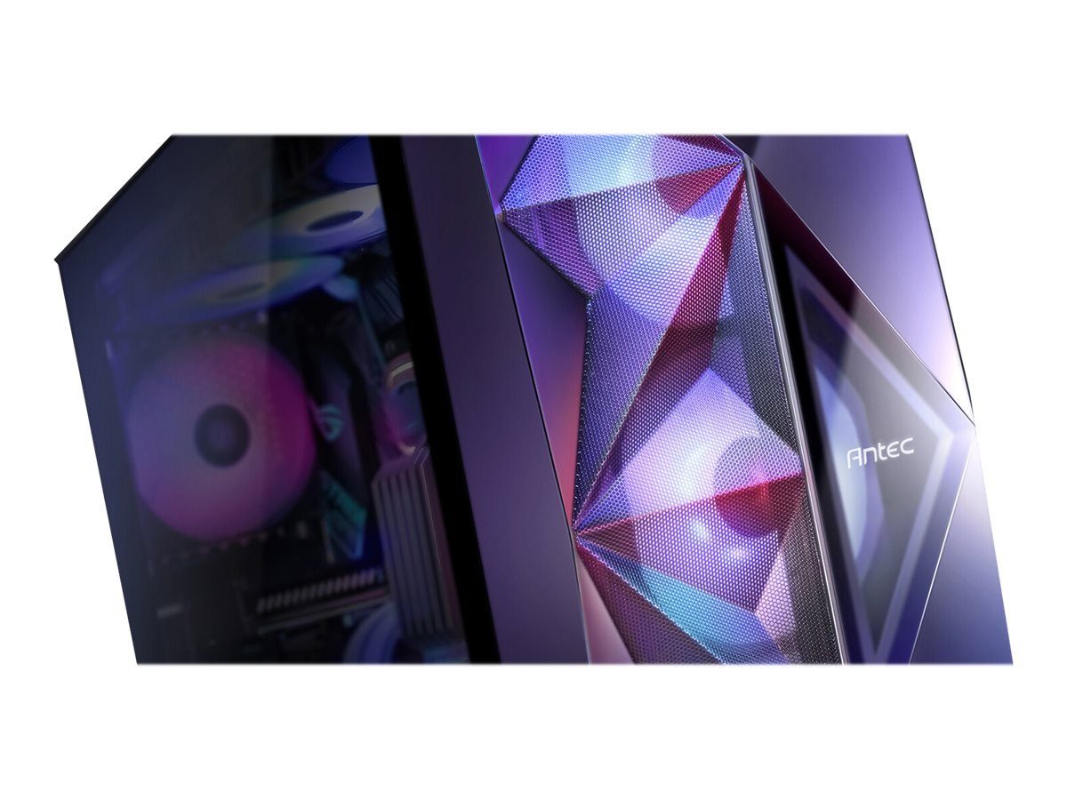 Antec PC-Gehäuse ANTEC Geh Gamer Dark Fleet DF800 FLUX Midi Tower schwarz retail
