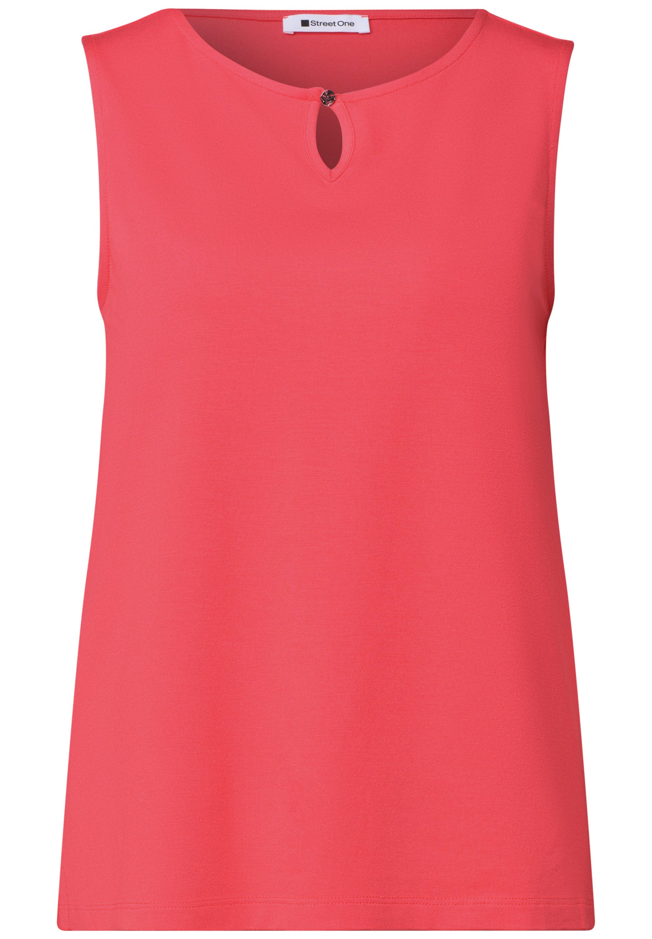 STREET ONE V-Shirt aus strecthigem Viskosematerial – Bild 4 von 5