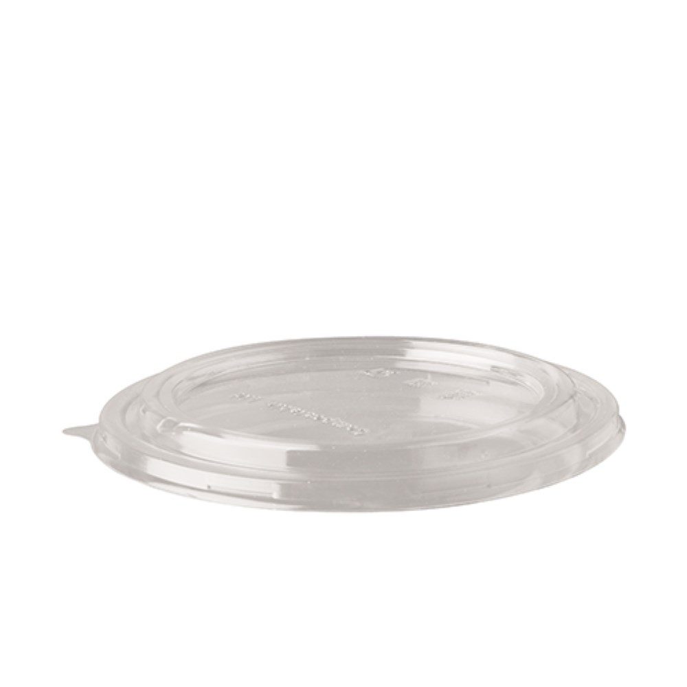 Schale 50 Deckel für Salatschalen, PLA rund Ø 15 cm · 2 cm klar
