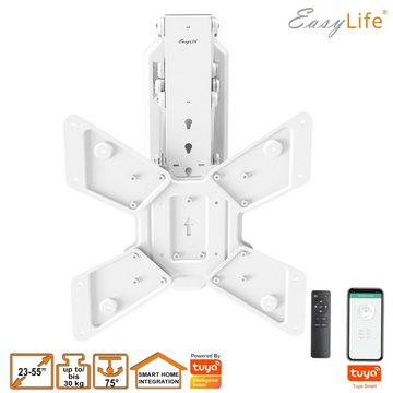 easylife TV Deckenhalter Smart Home elektrisch schwenkbar 23 bis 55 Zoll, VESA TV-Deckenhalterung