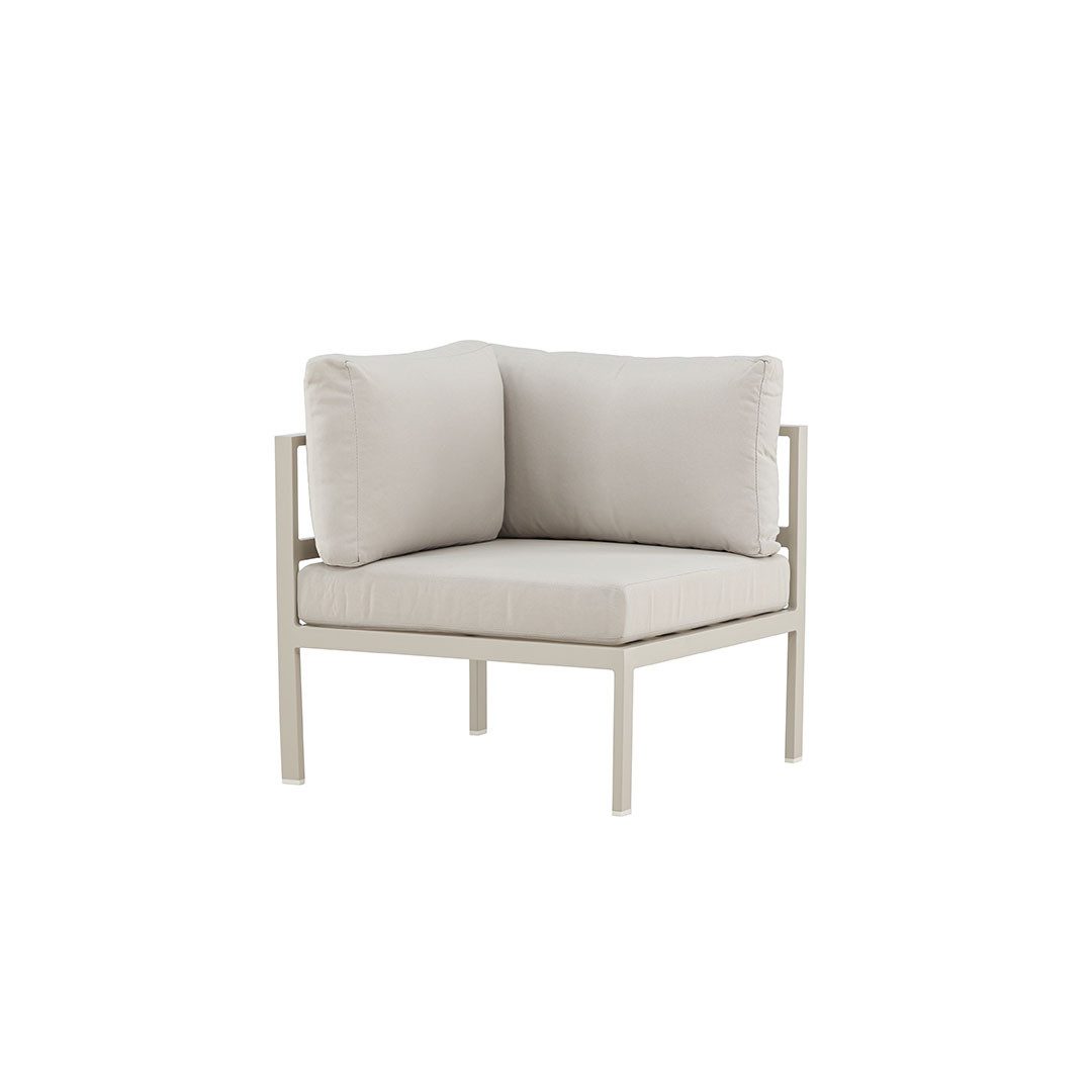 Venture Home Gartenliege Copacabana Gartensofa Eckteil beige.