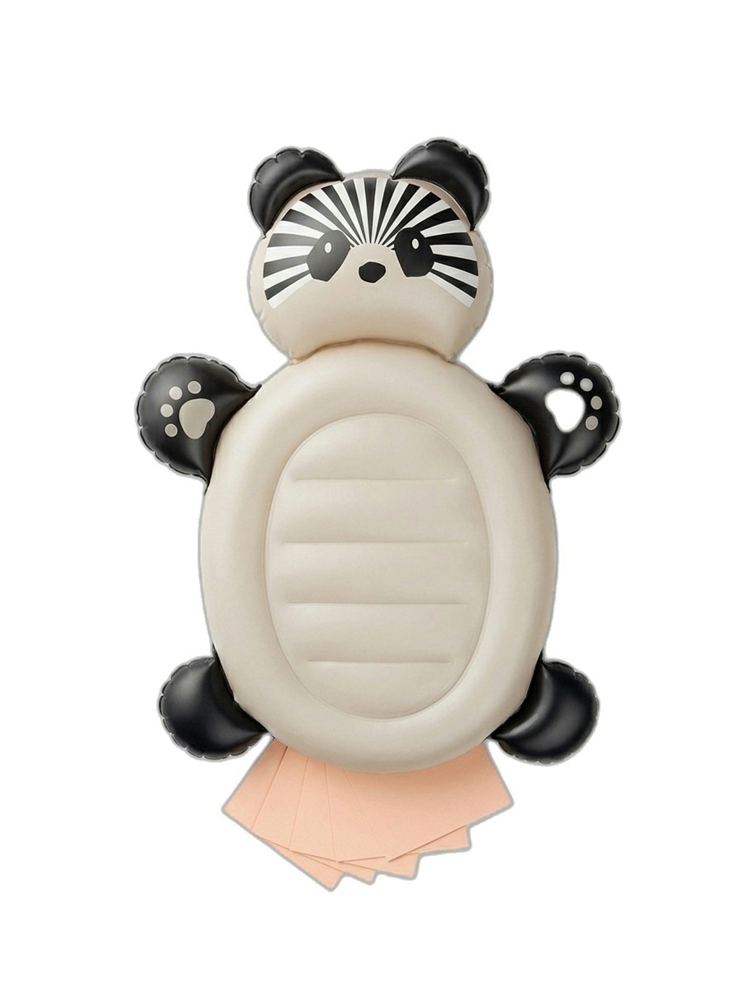 Liewood Schwimminsel Cody Float Luftmatratze Panda Sandy, Panda-Design, 125 x 65 cm, bis 60 kg