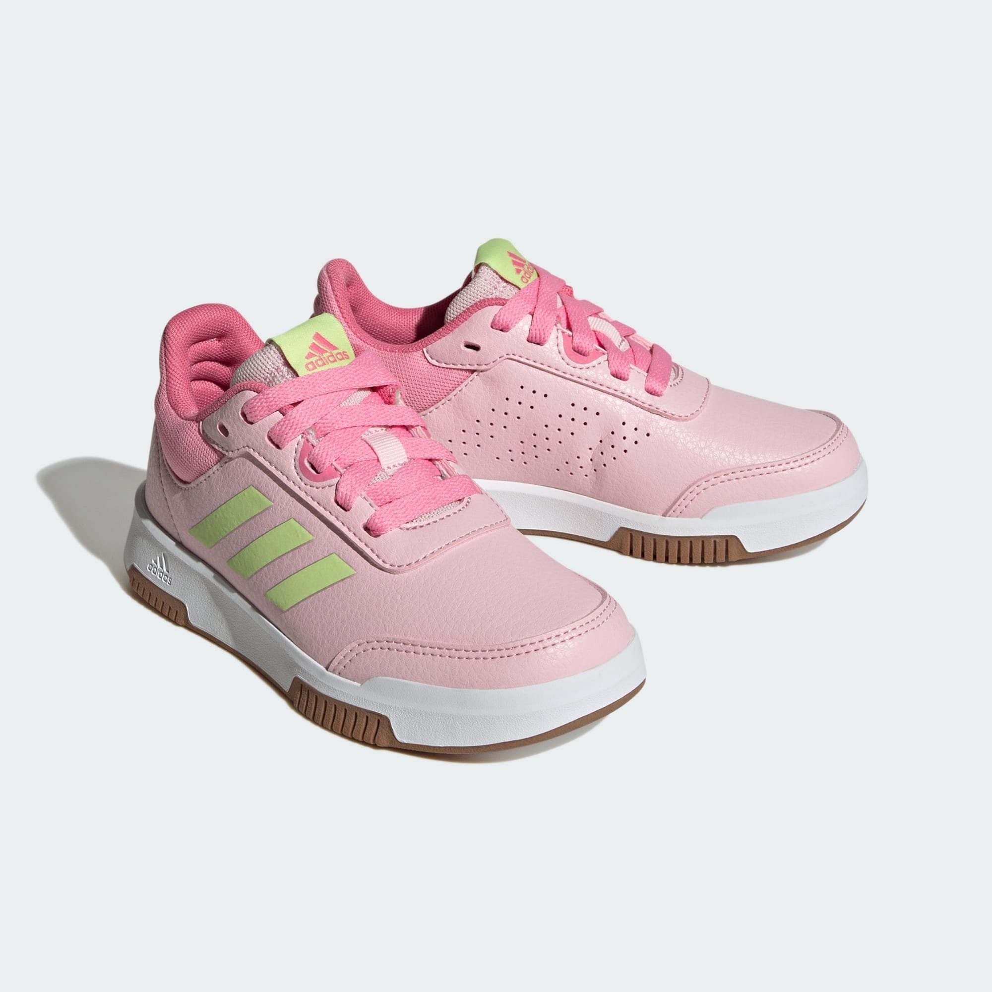 adidas Sportswear TENSAUR SPORT TRAINING LACE SCHUH Sneaker Clear Pink / Pulse Lime / Bliss Pink