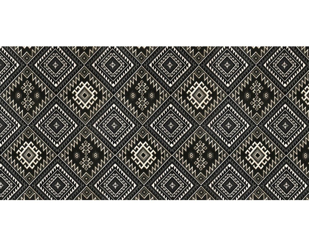 matches21 HOME & HOBBY Läufer Weichschaum Boden-Matte als Flur Teppich-Läufer grau beige, rechteckig, Höhe: 2.2 mm, 65 x 100 cm Polyester Antirutsch-Matte Textil-Optik Küchenläufer