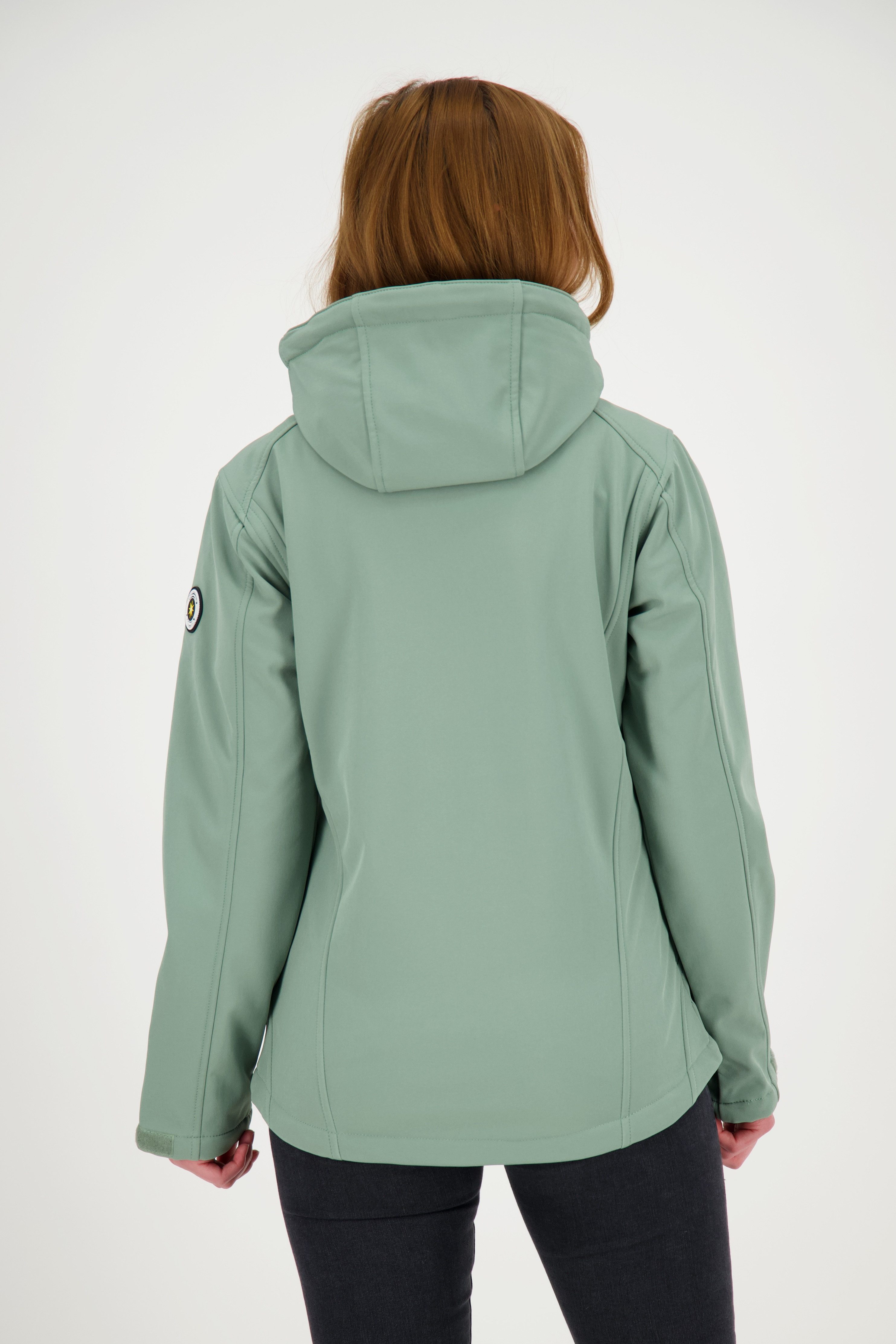 ankerglut Softshelljacke ankerglutfreude WMN mit abnehmbarer Kapuze