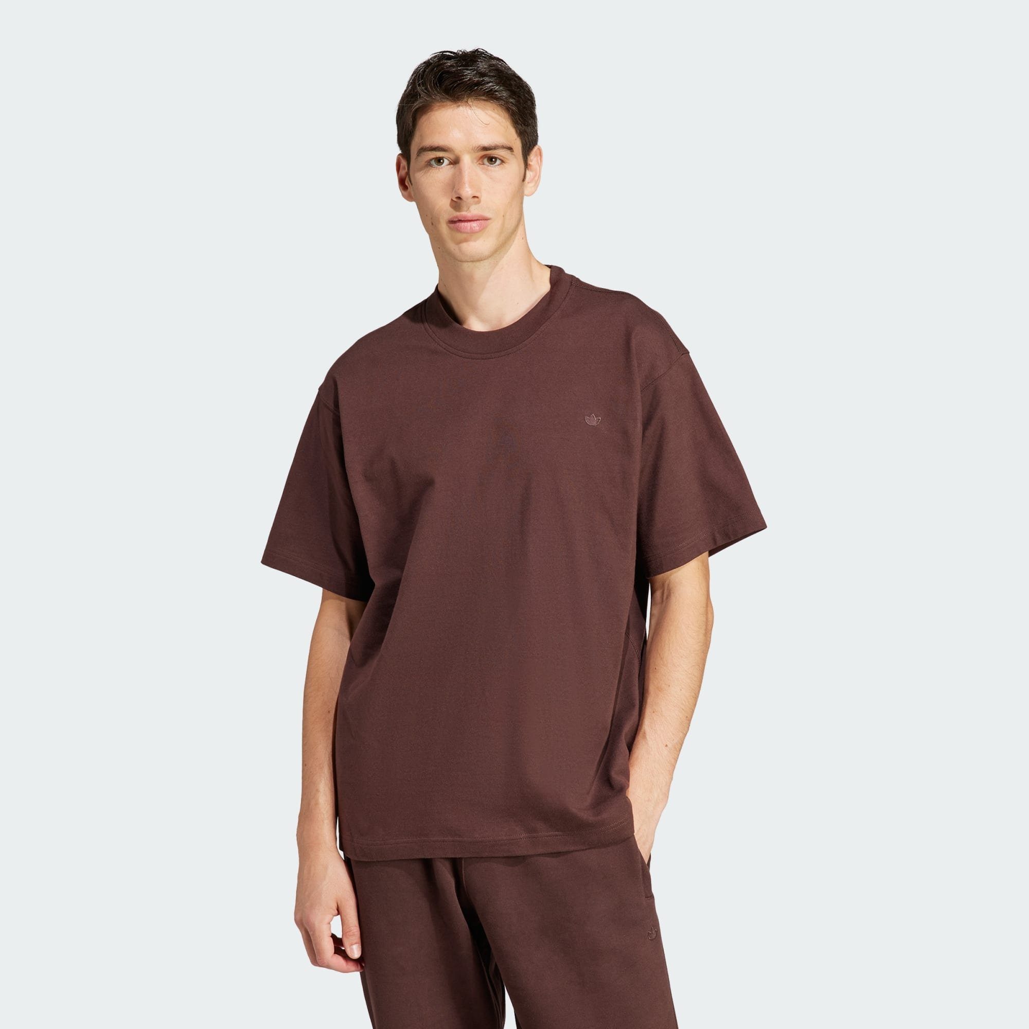 adidas Originals T-Shirt ADICOLOR CONTEMPO T-SHIRT Shadow Brown | T-Shirts