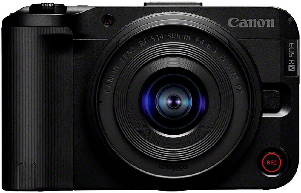 Canon EOS R50 V Systemkamera (RF-S 14-30mm F4-6.3 IS STM PZ, 25,5 MP, Bluetooth, WLAN (Wi-Fi)