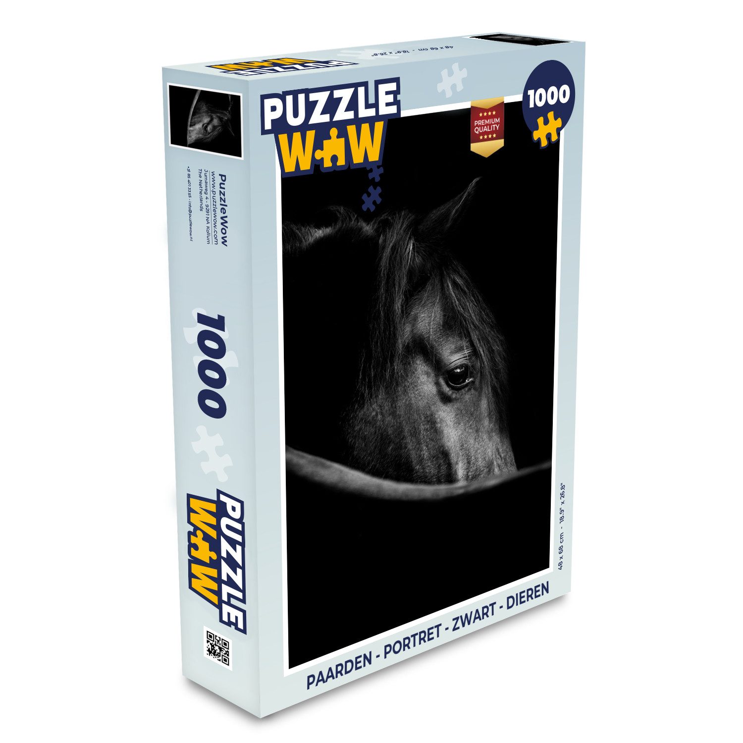 MuchoWow Puzzle Pferde - Porträt - günstig online kaufen