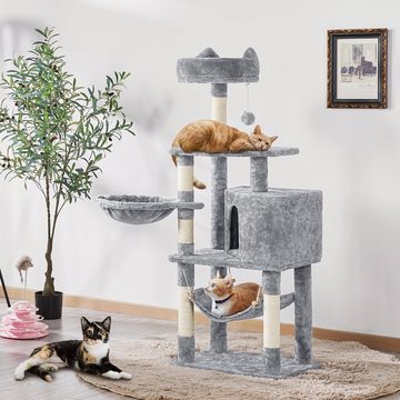 Yaheetech Kratzbaum, Stablier Katzenbaum für kleine und mittelgroße Katzen