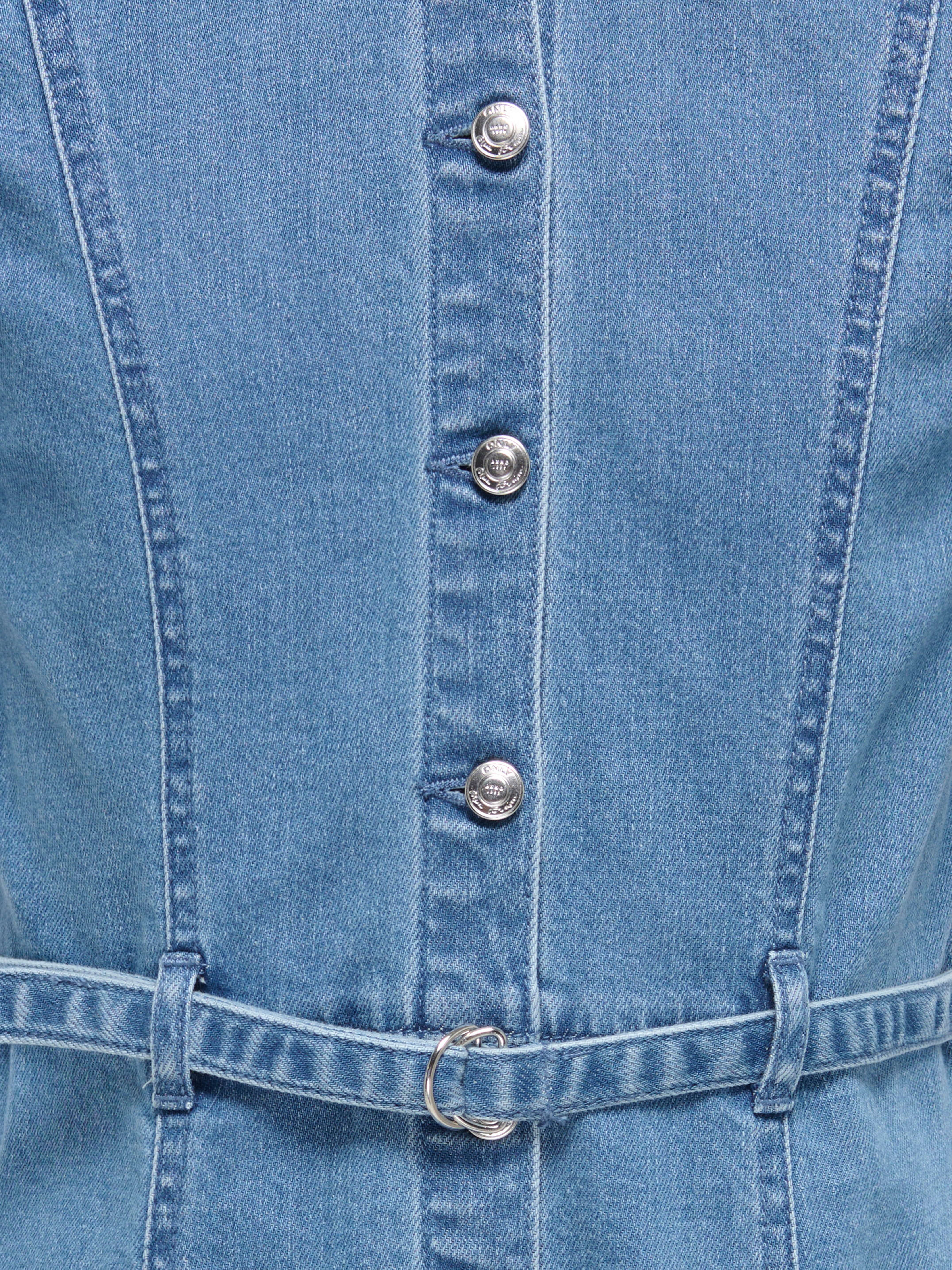 KIDS ONLY Jeanskleid KOGNOA SS BELTED DNM DRESS YOR mit abnehmbarem Gürtel