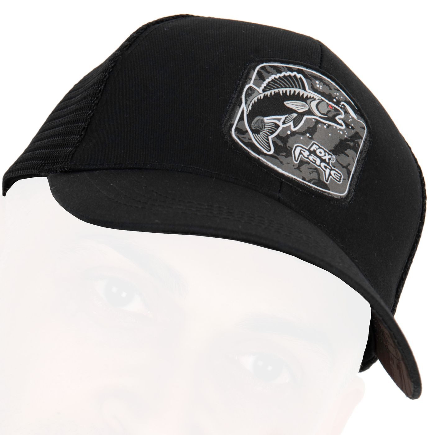 Trucker Cap Fox Rage Limited Edition Black Zander Trucker Cap - Angelcap