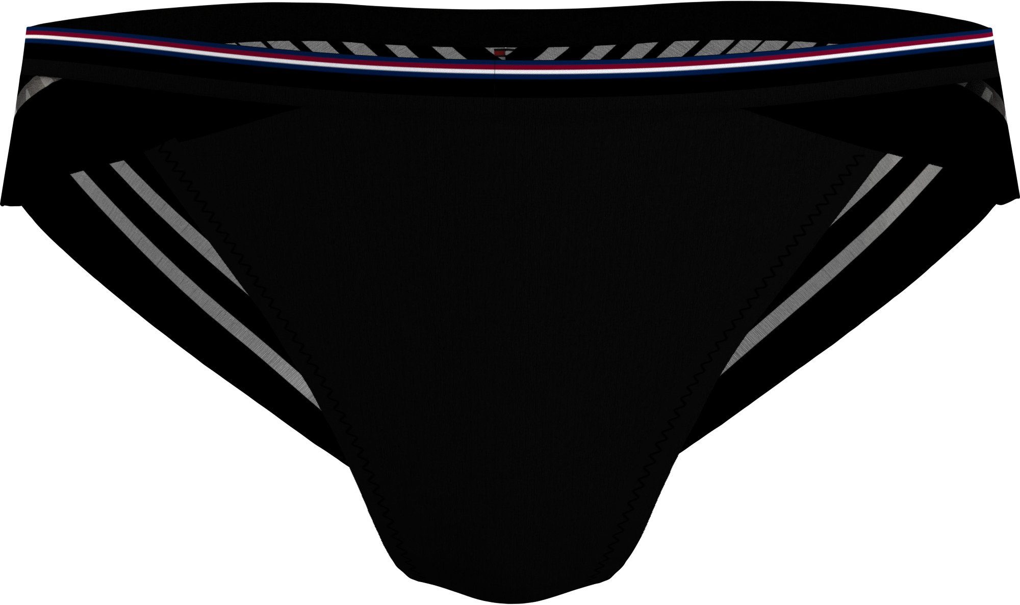 Tommy Hilfiger Underwear Kontrastband Labelfarben (EXT in mit Bund am SIZES) BIKINI Bikinislip