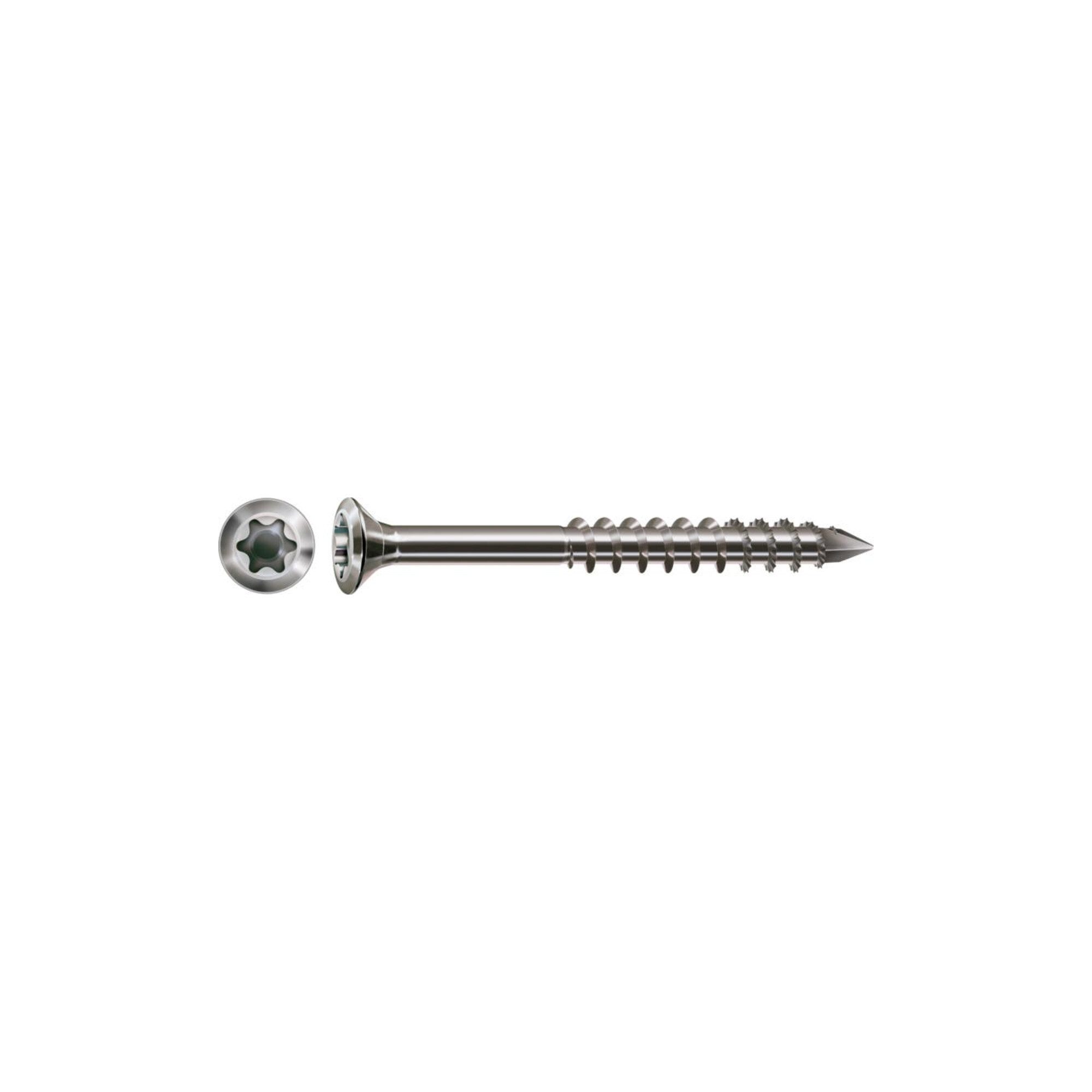 SPAX Schraube Spax Fassade 4,5 x 70 mm LinsenSenkkopf klein T-STAR plus Teilgewinde