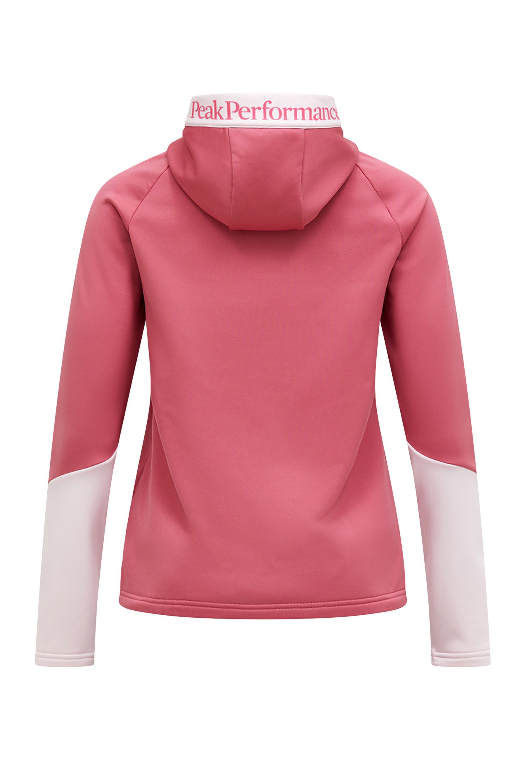 Peak Performance Fleecejacke W Rider Essentials Midlayer Zip Hood mit sportivem Design