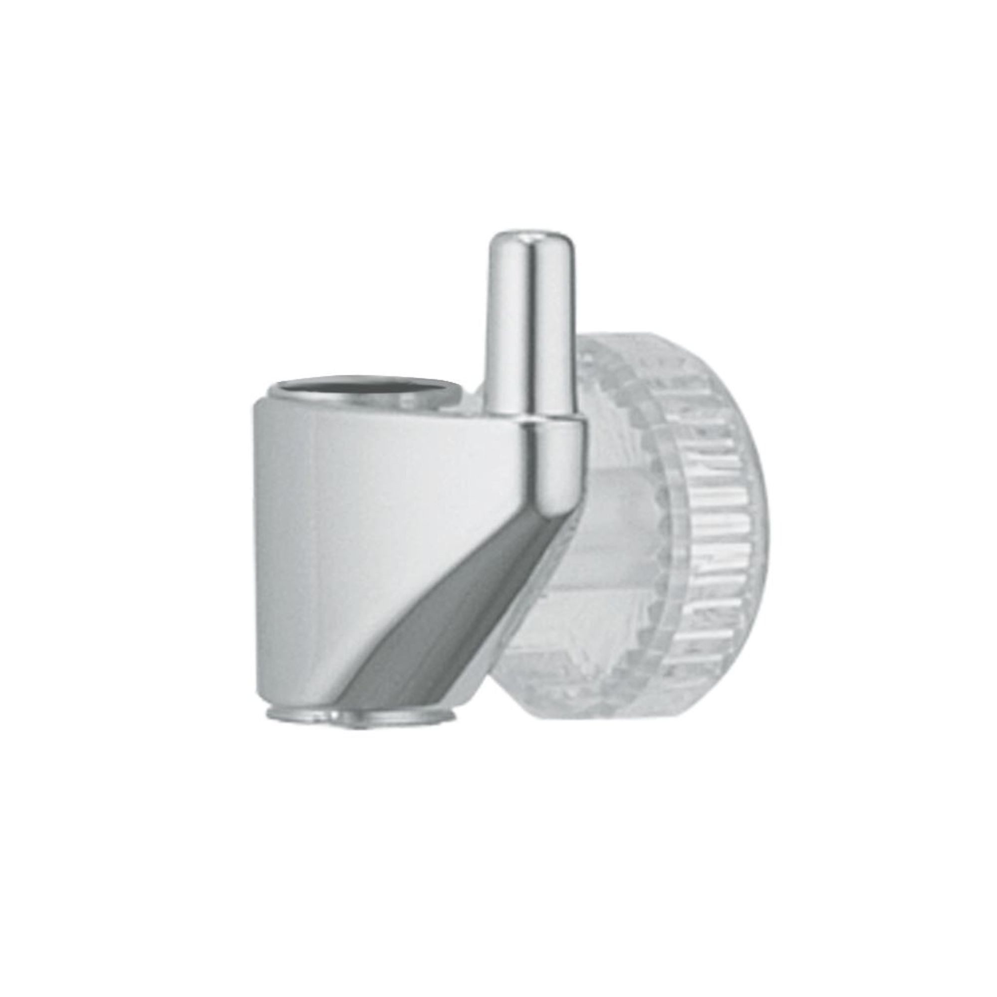 Kludi Brausehalter Gleitschieber Brausehalter für Standard-Wandstangen chrom