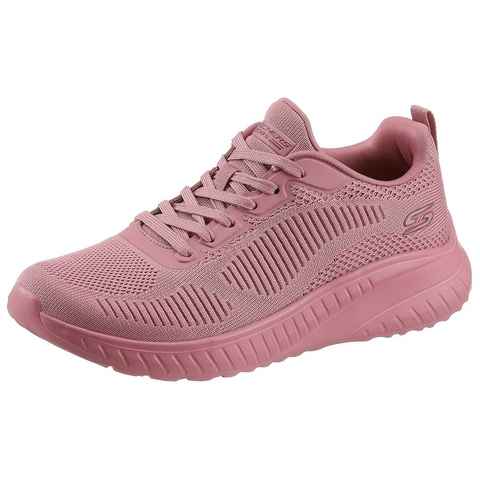 Skechers BOBS SQUAD CHAOS FACE OFF Sneaker mit komfortabler Innensohle, Freizeitschuh, Halbschuh, Schnürschuh