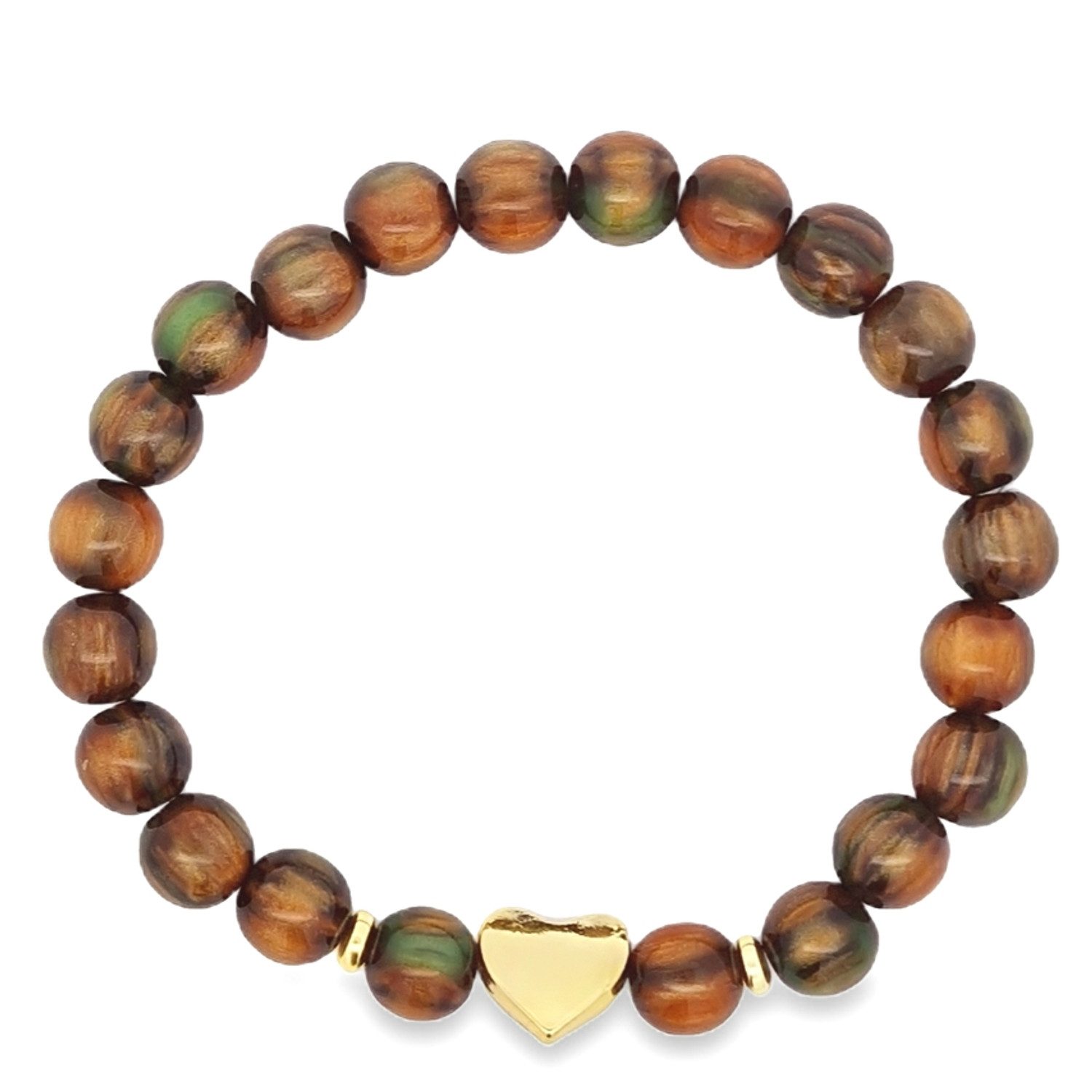 Perlenarmband Dana, Edelsteinimitat