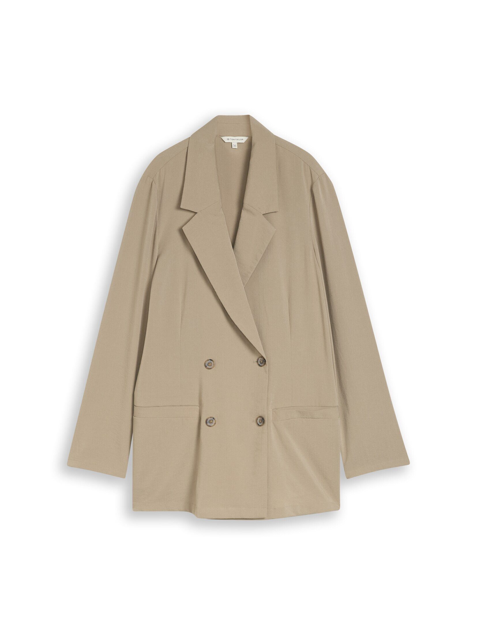 TOM TAILOR Jackenblazer Blazer Loose Fit Blazer mit Taschen