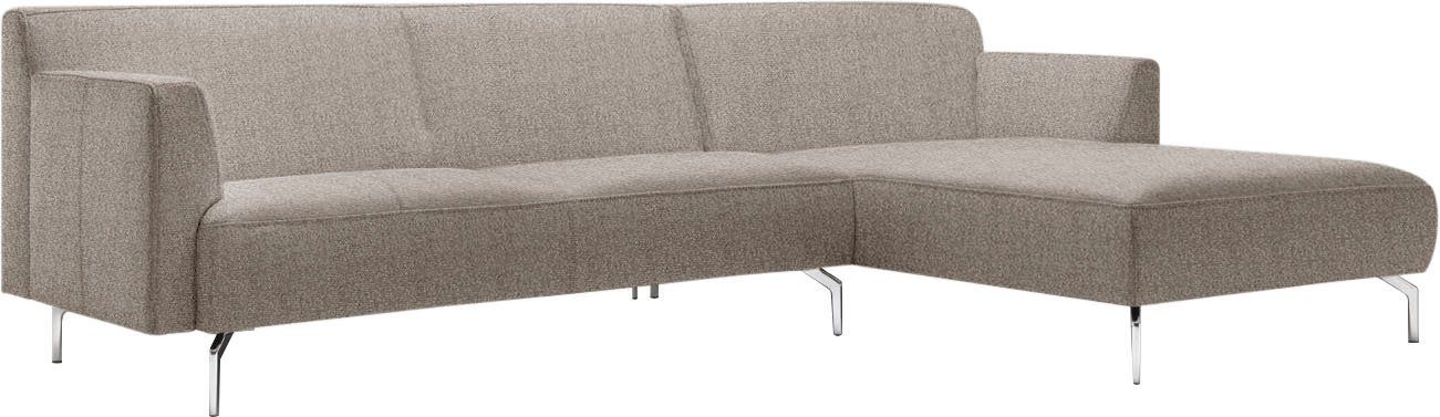 hülsta sofa Ecksofa hs.446, in 296 cm Optik, minimalistischer, schwereloser Breite
