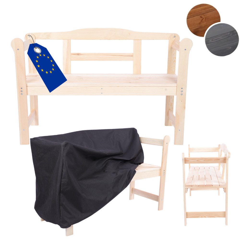 Modo24 Gartenbank LG01 Parkbank, Gartenmöbel, Sitzbank, günstig online kaufen