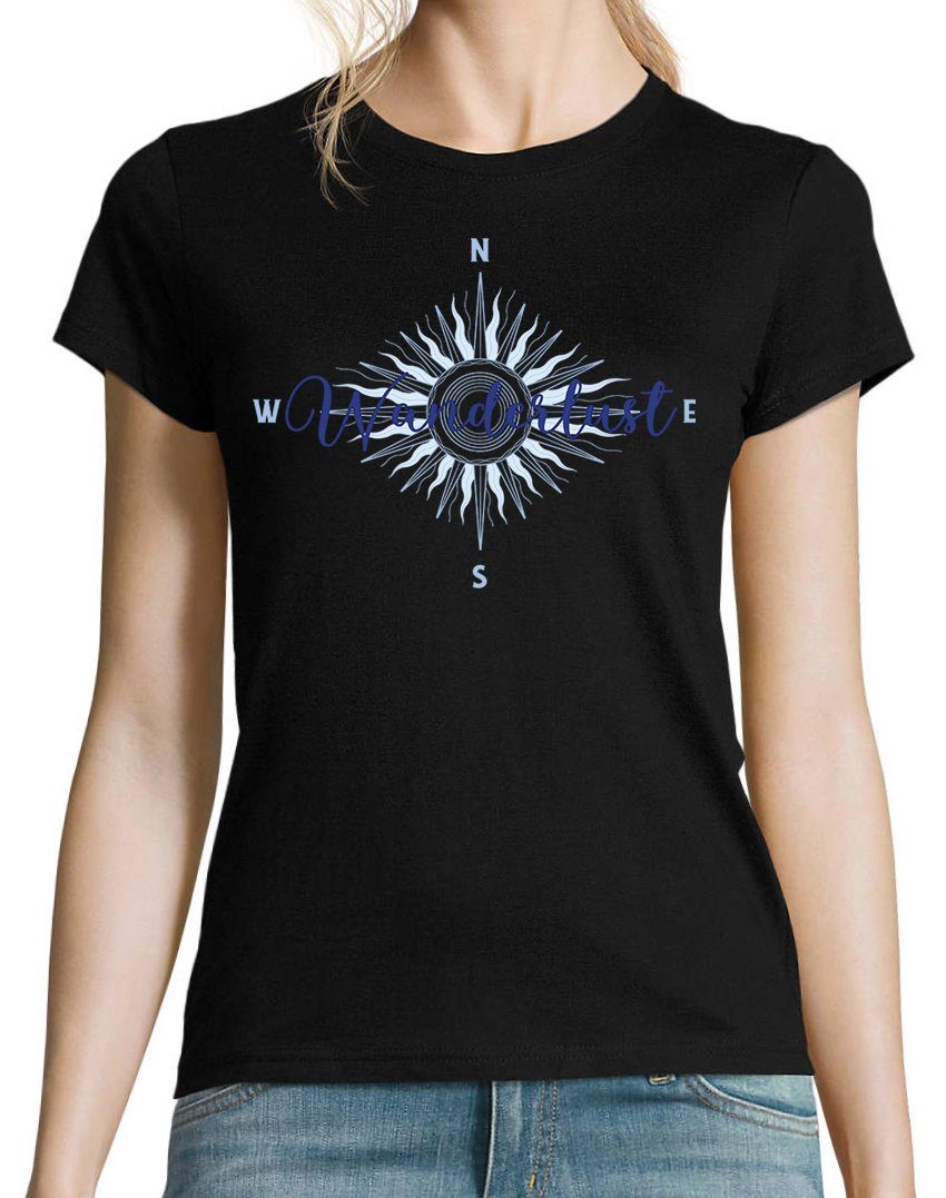 Youth Designz T-Shirt Wanderlust Damen Shirt günstig online kaufen