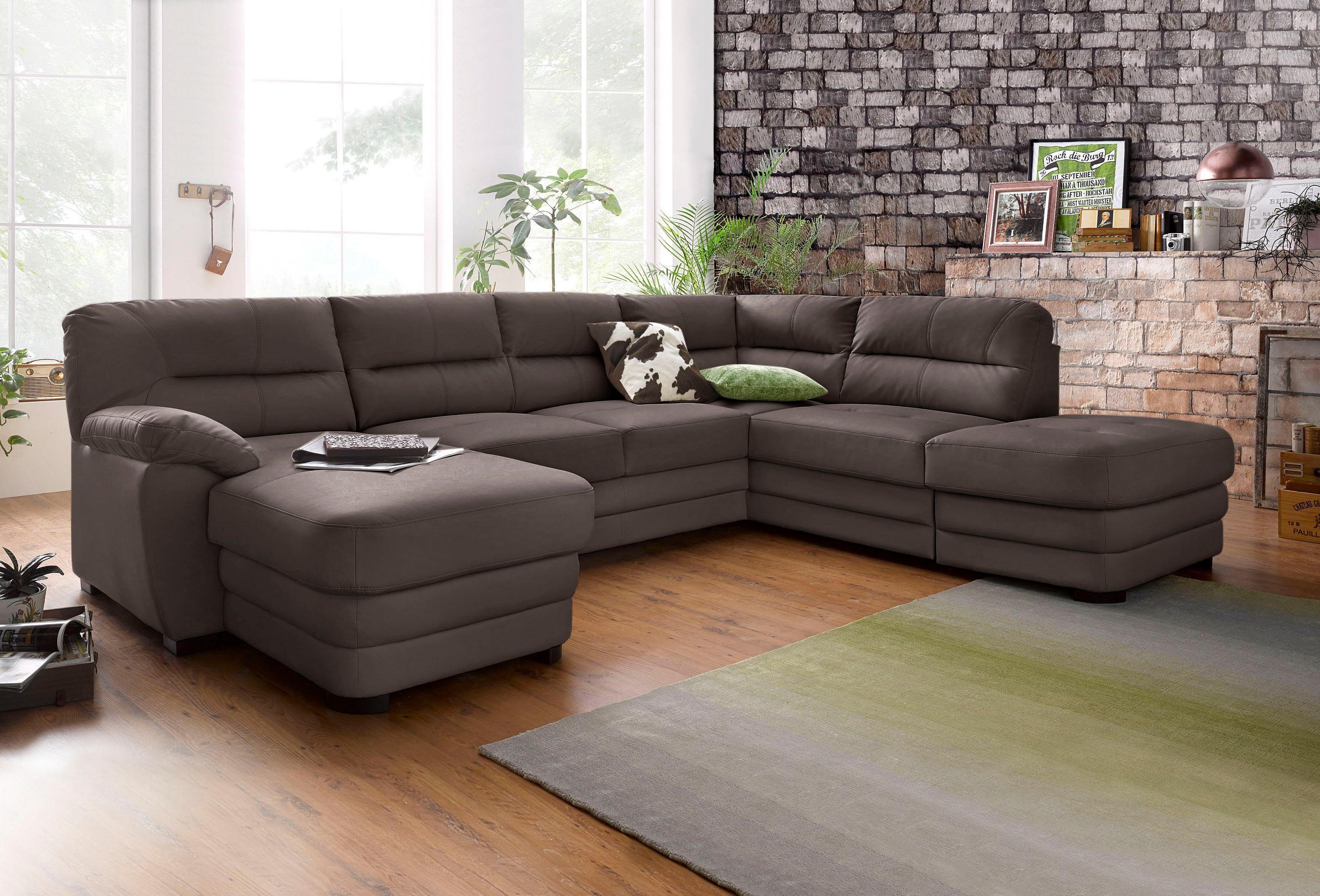 COTTA Wohnlandschaft "Royale U-Form", wahlweise mit Bettfunktion günstig online kaufen