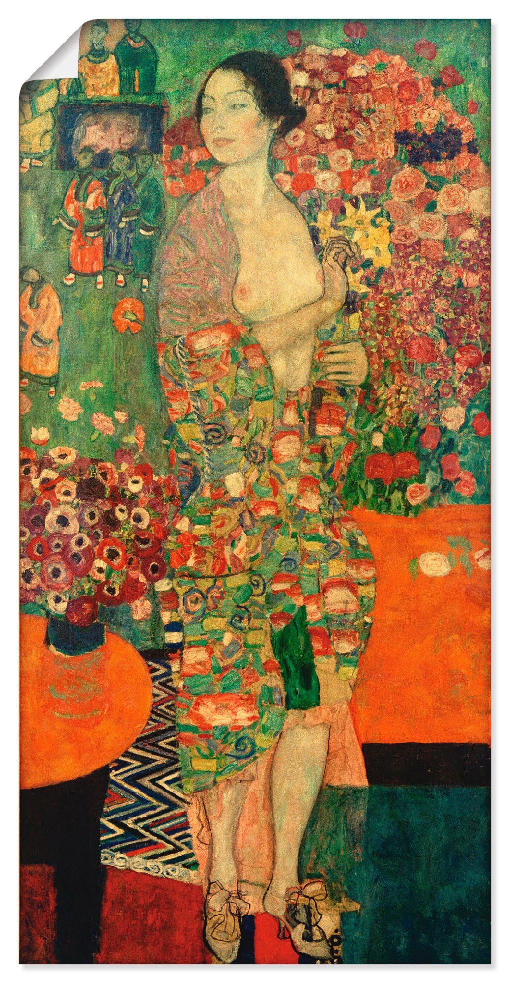 Artland Wandbild Die Tänzerin, Frau (1 St), als Leinwandbild, Poster in verschied. Größen