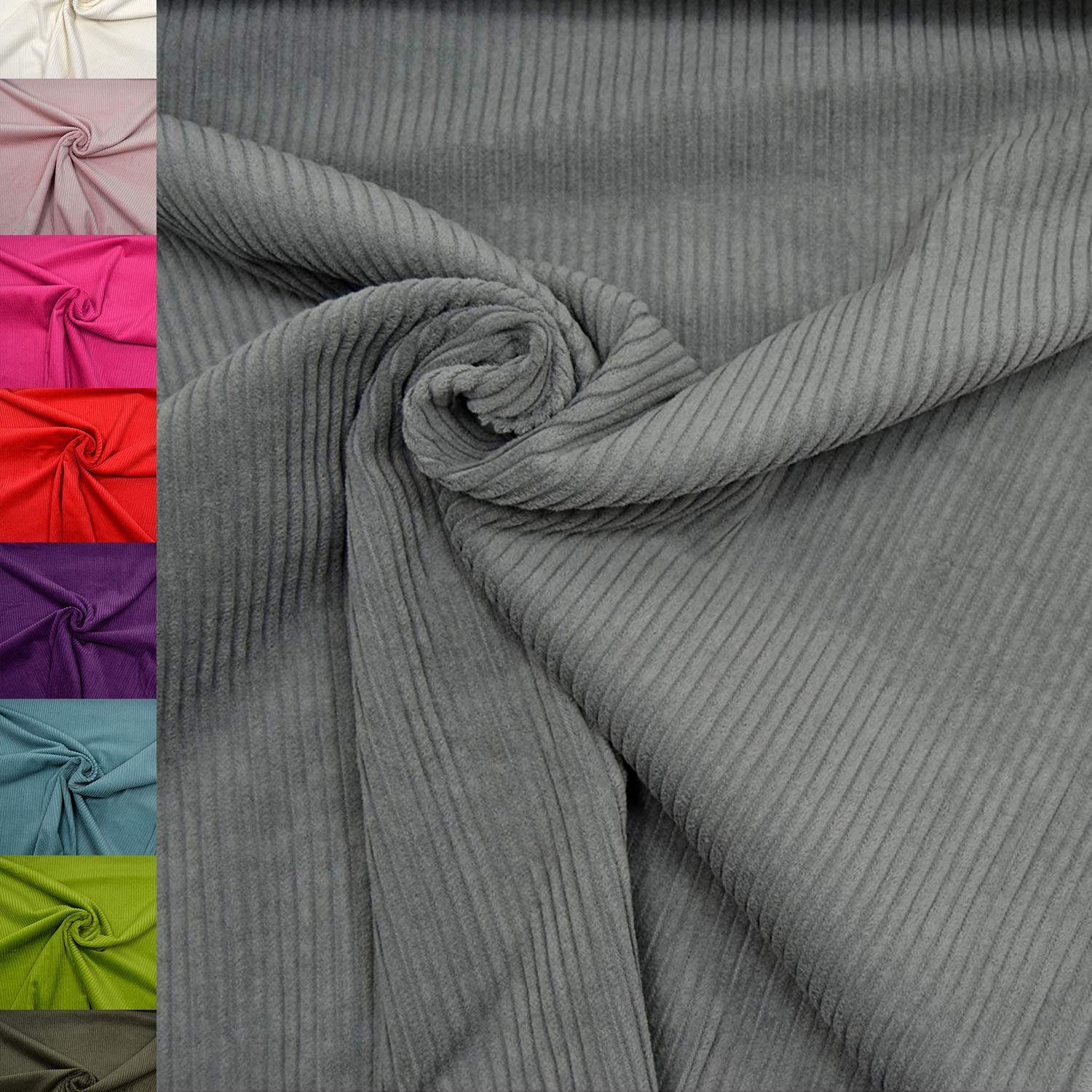 MAGAM-Stoffe Stoff "Yanis", Breitcord Cord Kleidung Polster 100% Baumwolle ÖKO-TEX Meterware 50cm