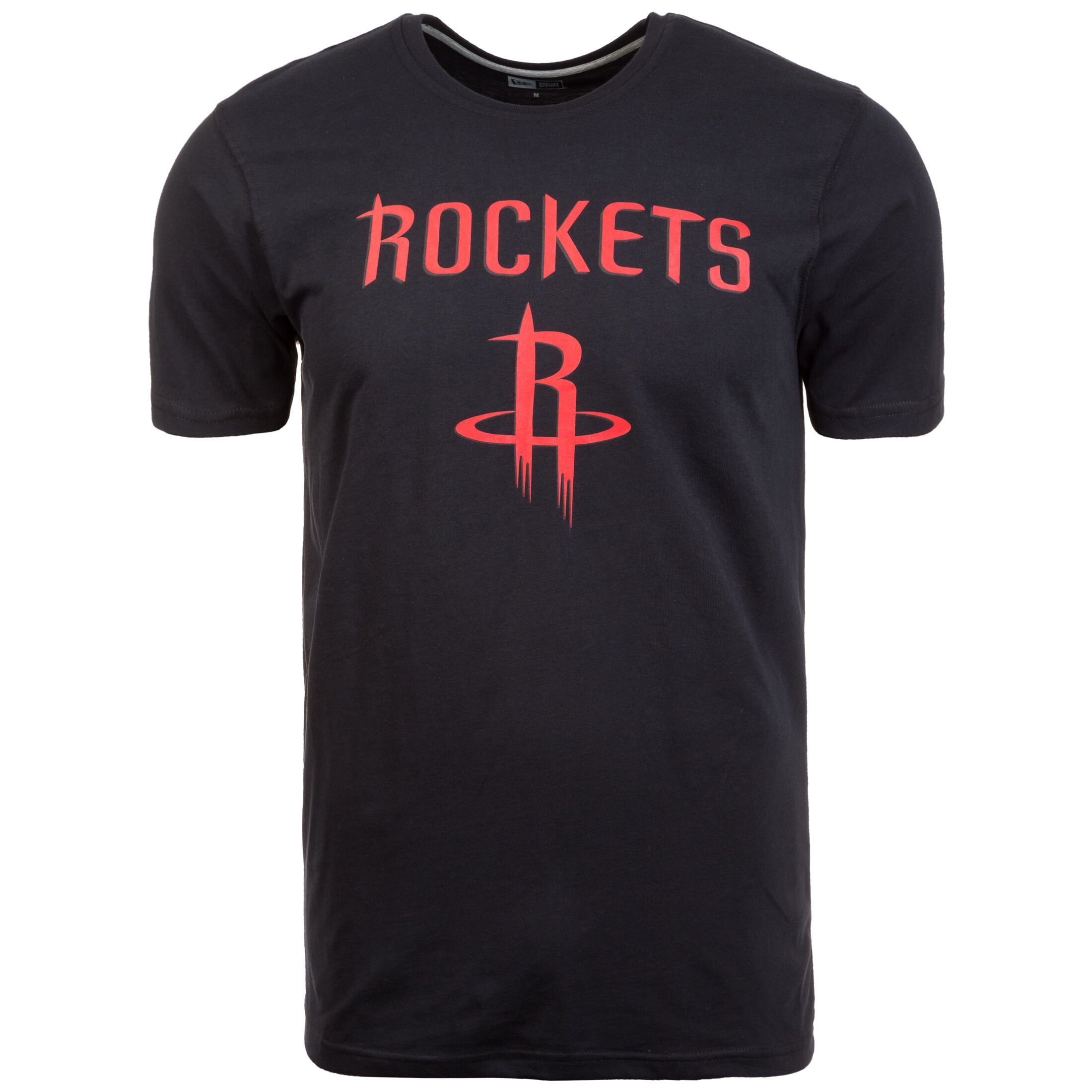 New Era Trainingsshirt NBA Team Logo Houston Rockets T-Shirt Herren