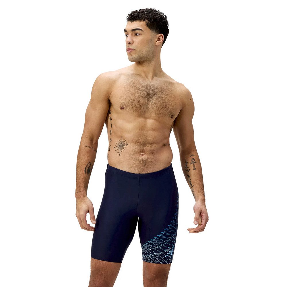 Speedo Badehose Speedo Herren Medley Logo Jammer 8-1135518661 – dunkelblau