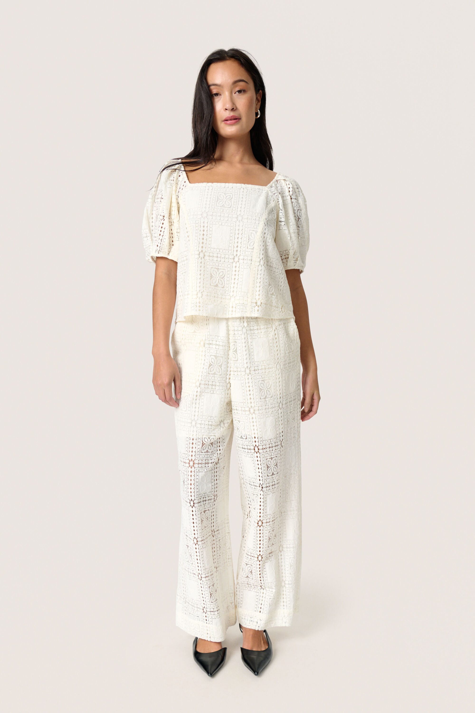 SOAKED IN LUXURY Kurzarmbluse Kurzarm-Bluse SLCoopelia