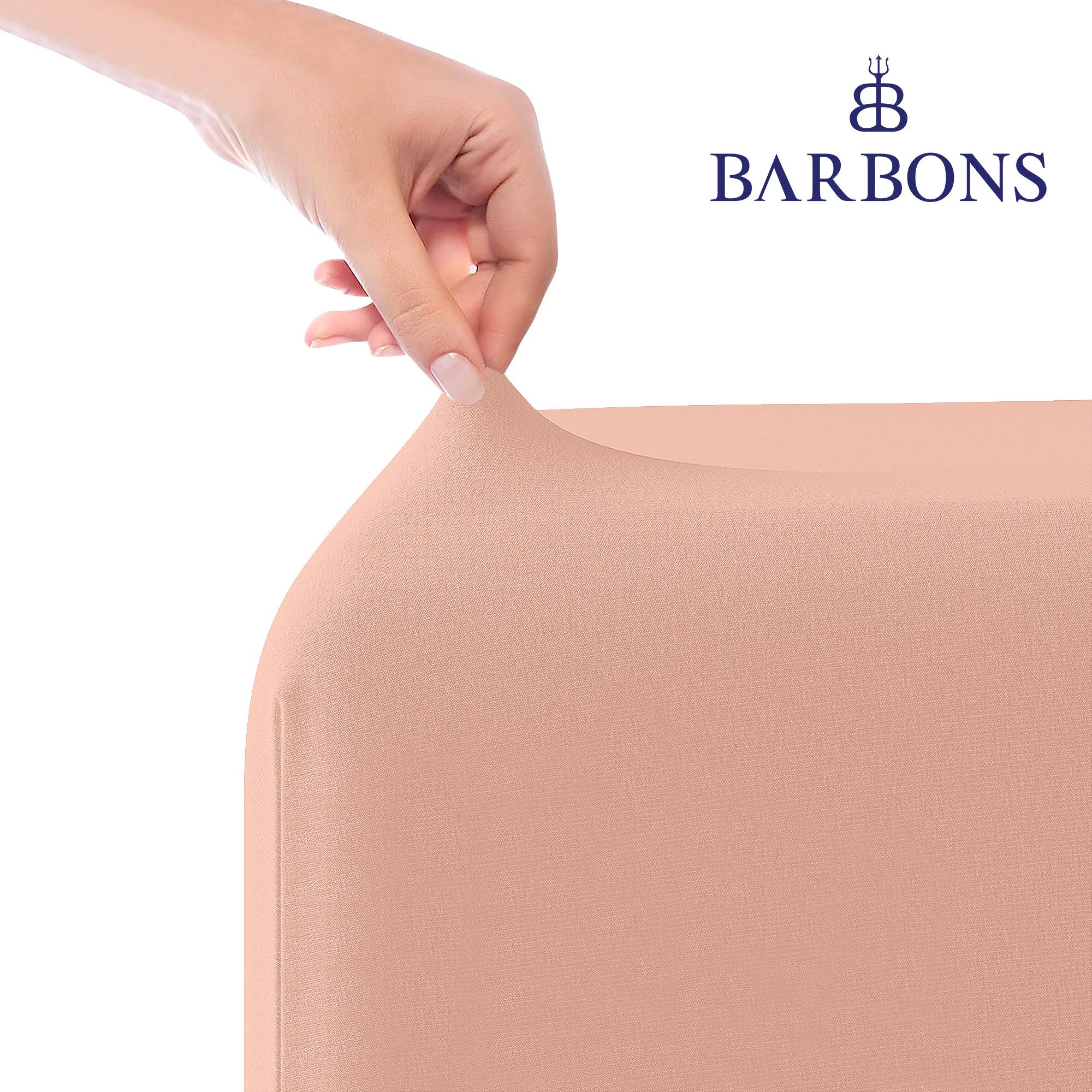 BARBONS Spannbettlaken Jersey Bettlaken, 145 g/m² günstig online kaufen