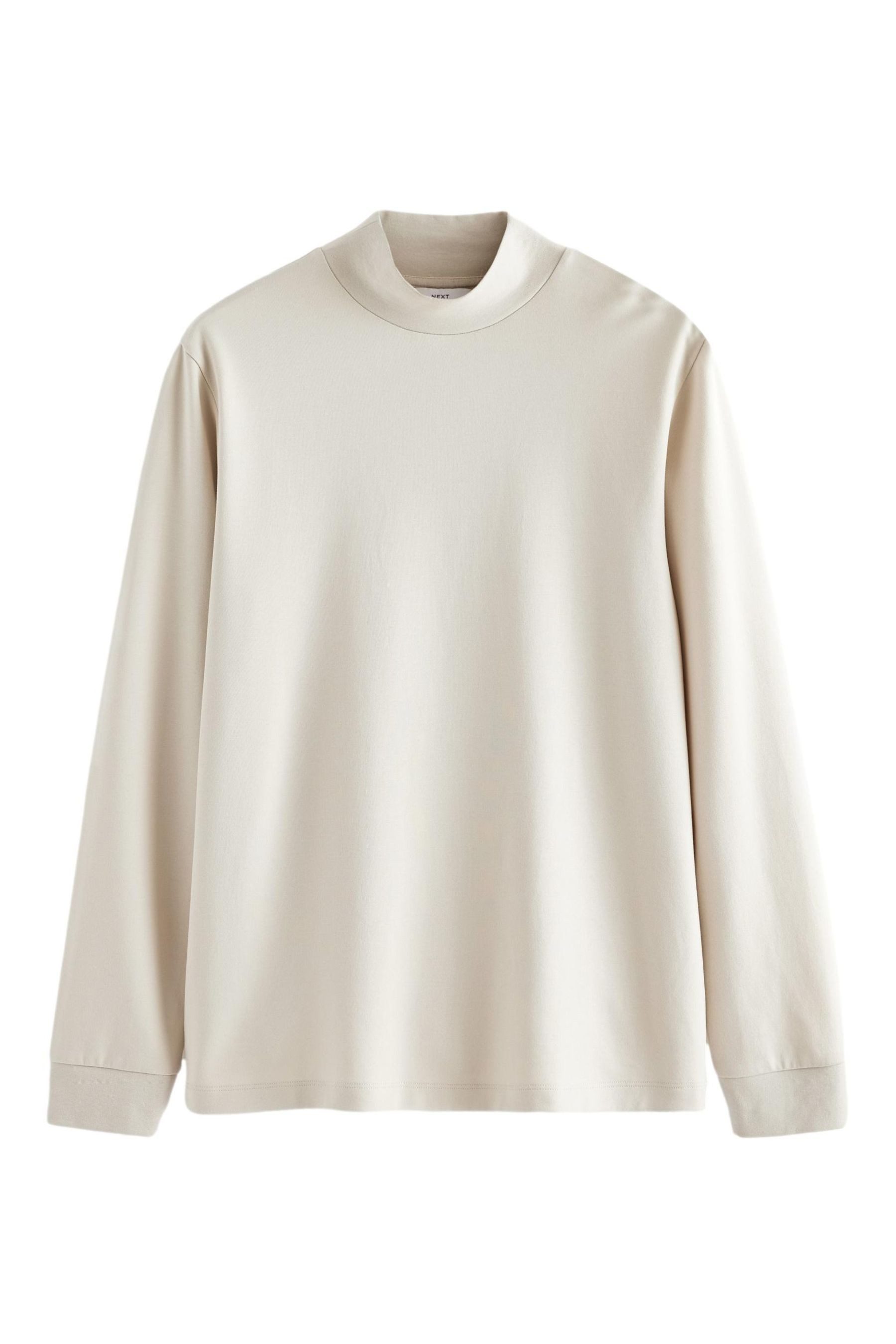 Langarmshirt Weiches, langärmeliges T-Shirt mit Rollkragen